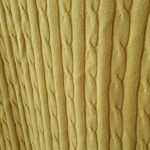 Gap Yellow Knit Boat neck Sweater - Picture 5 of 8